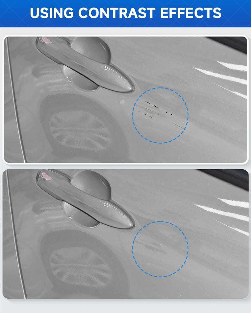 RSACET 1D4 Pewter Metallic Touch Up Paint Compatible with Toyota Exact Match Touch Up Paint Car Scratch Repair - Image 3